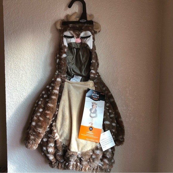 NWT Baby Walrus Halloween costume Pullover Top- HYDE & EEK Size 6 Months - Picture 3 of 9